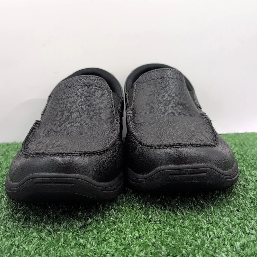 Skechers Harper-Forde Shoes Men's Size 10 Black Slip On Loafers‎ Daily Dress